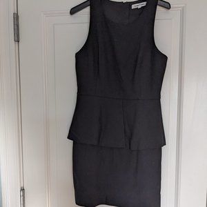 Elizabeth And James Peplum Tuxedo Dress Size 12